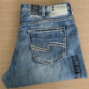 Men’s Silver Jeans-Gordie